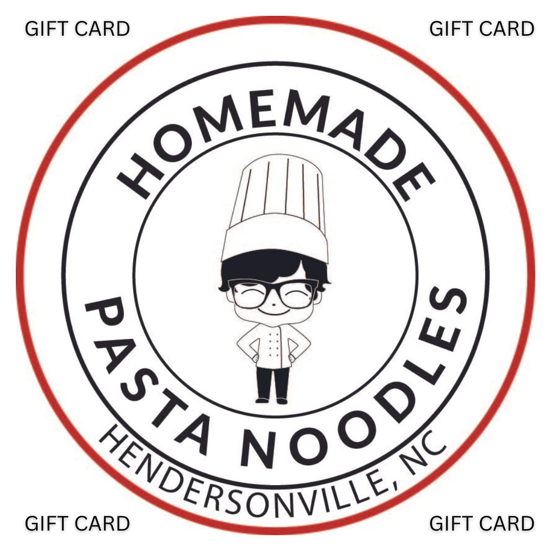 Homemade Pasta Noodles Gift Card