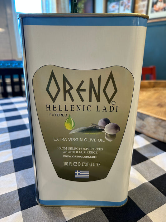 Oreno Hellenic Ladi Extra Virgin Olive Oil 101 FL OZ